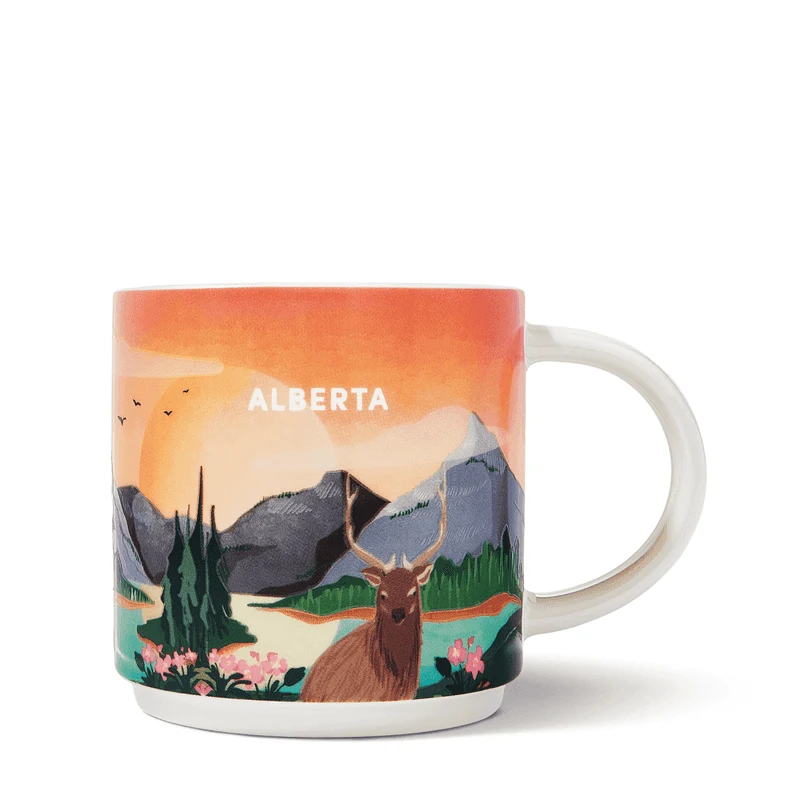 16oz Ceramic Mug - Alberta from the Tim Hortons Canada menu