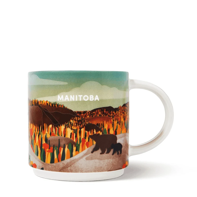 16oz Ceramic Mug - Manitoba from the Tim Hortons Canada menu
