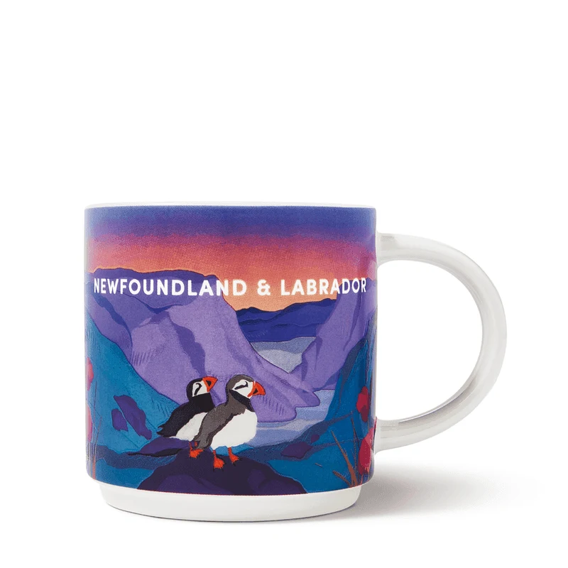 16oz Ceramic Mug – Newfoundland and Labrador from the Tim Hortons Canada menu