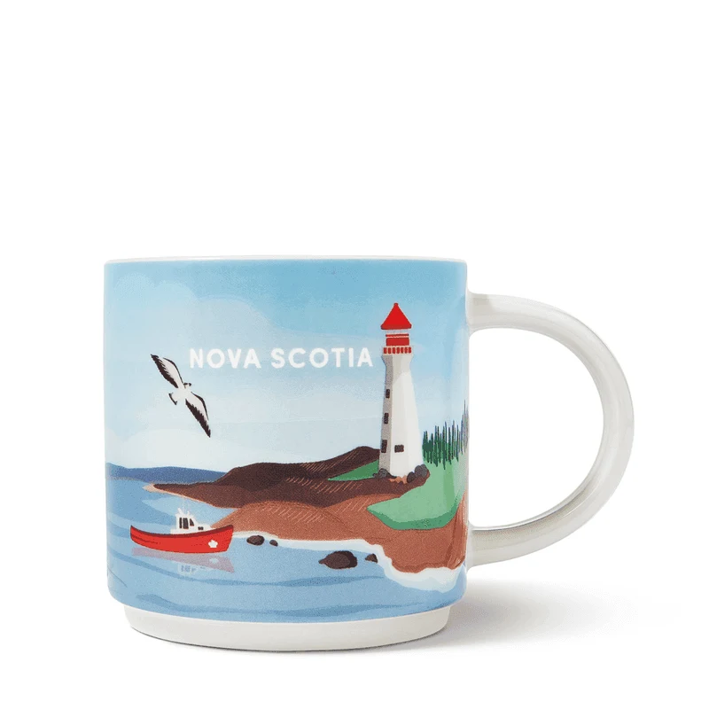 16oz Ceramic Mug – Nova Scotia from the Tim Hortons Canada menu
