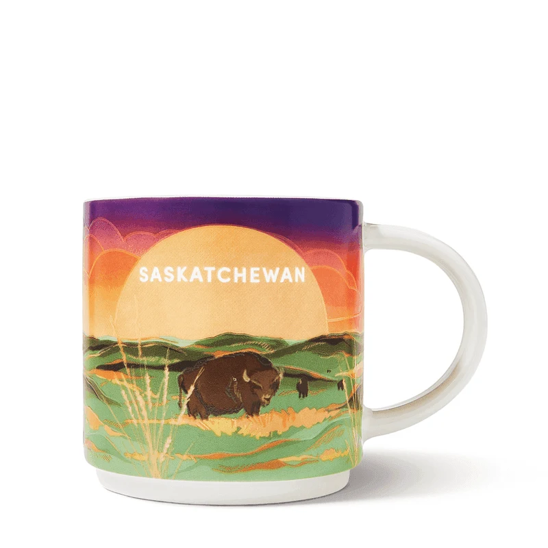 16oz Ceramic Mug - Saskatchewan from the Tim Hortons Canada menu