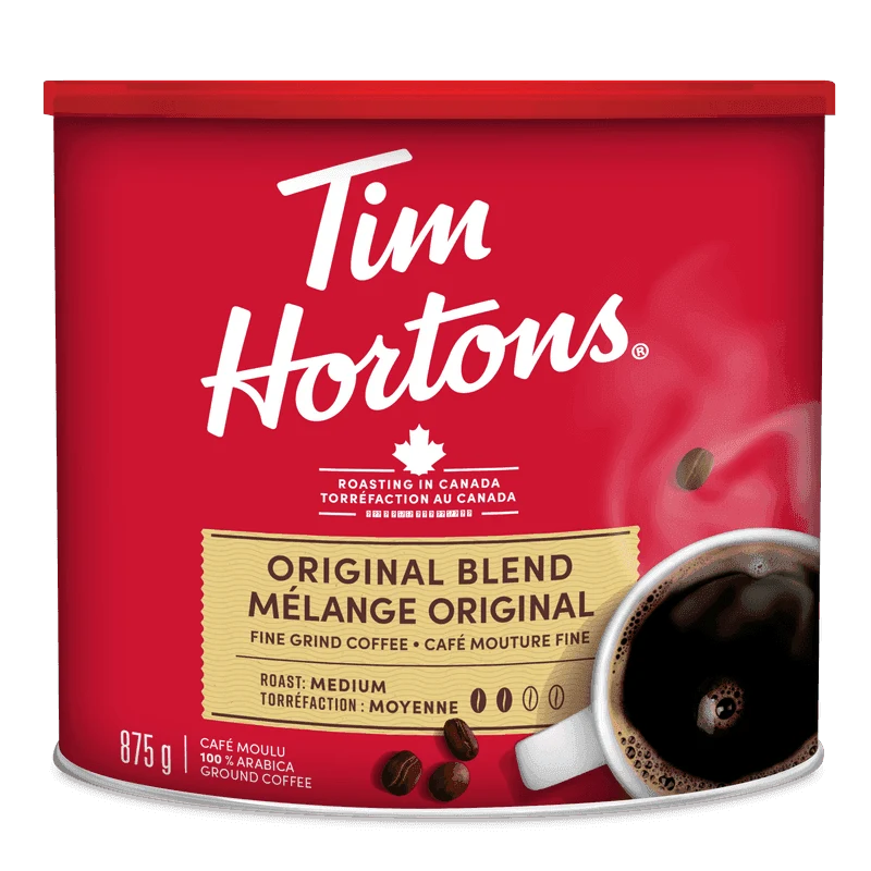 875g Original Blend Can from the Tim Hortons Canada menu