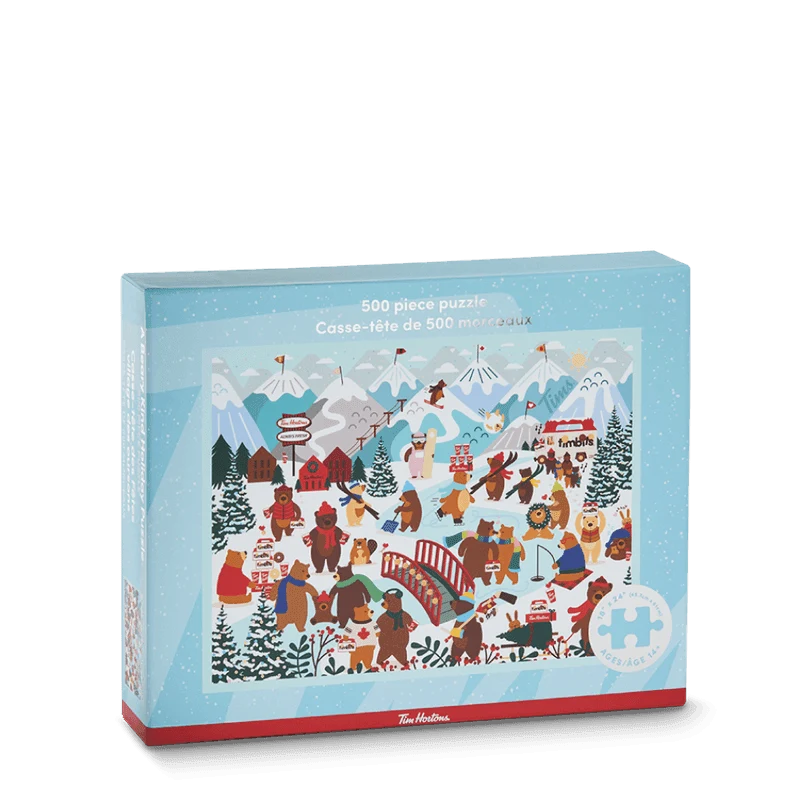 A Beary Kind - 500pc Holiday Puzzle from the Tim Hortons Canada menu