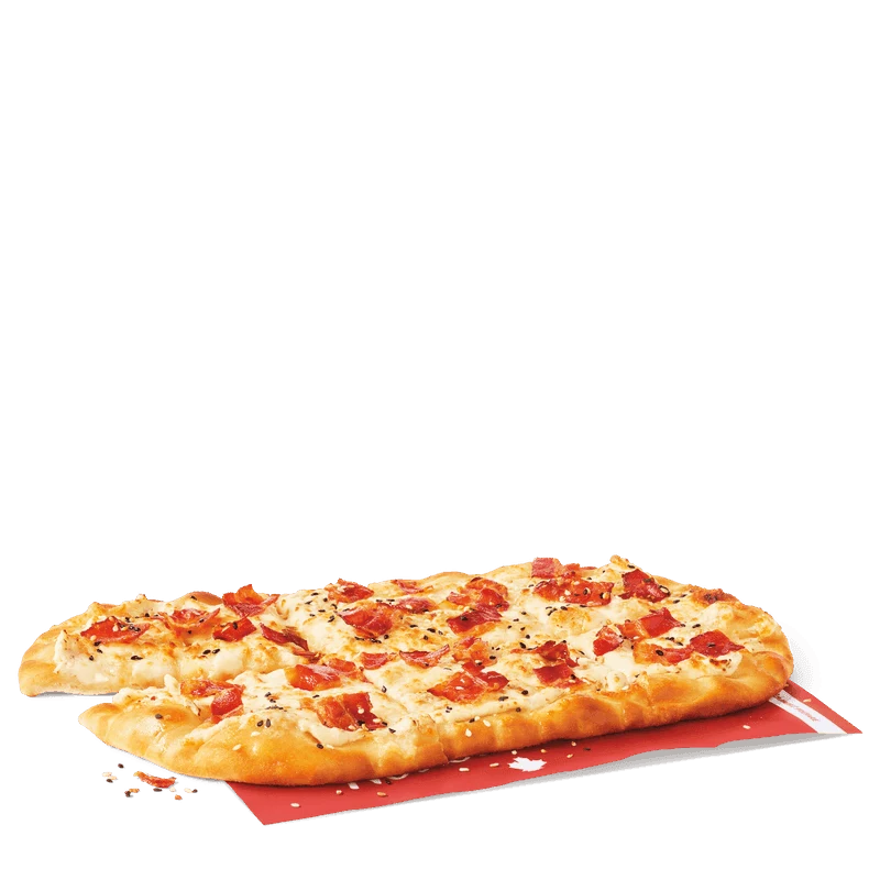 Bacon Everything Flatbread Pizza from the Tim Hortons Canada menu