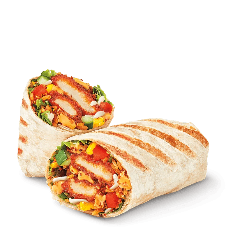 BBQ Chicken Loaded Wrap with Cheese from the Tim Hortons Canada menu