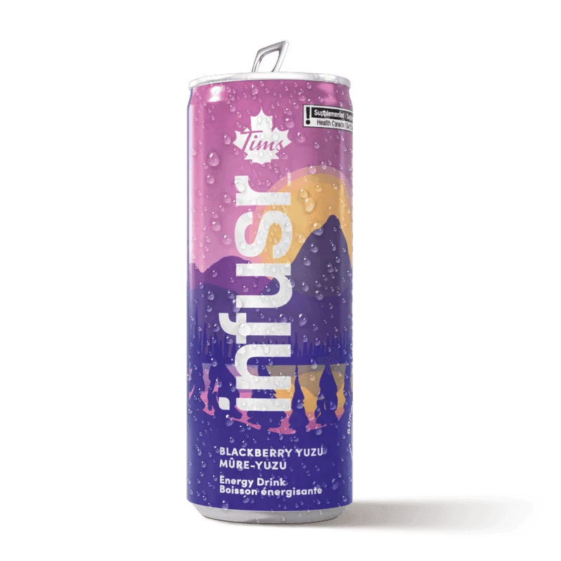 Blackberry Yuzu Infusr™ Energy Drink from the Tim Hortons Canada menu