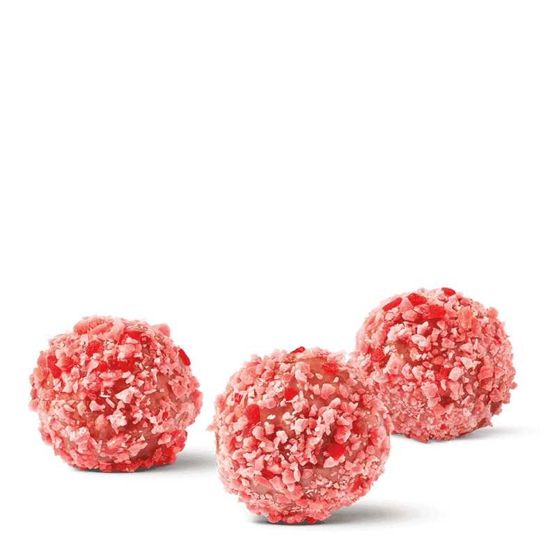 Canadian Fireworks Timbit from the Tim Hortons Canada menu
