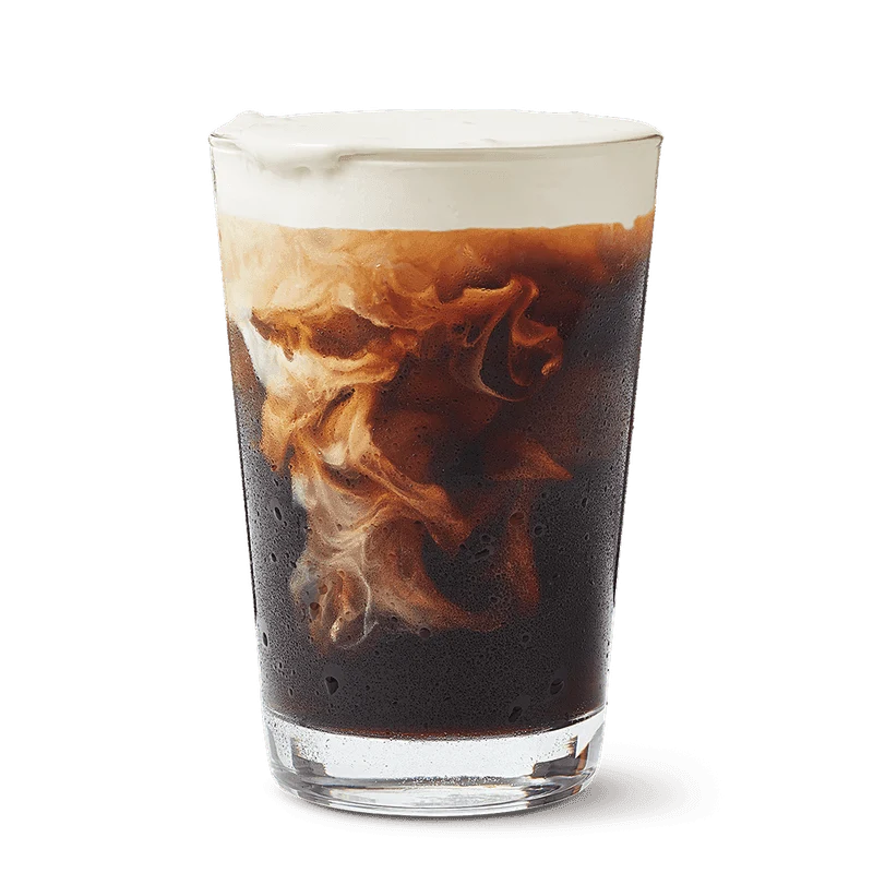 Caramel Churro Cold Brew from the Tim Hortons Canada menu