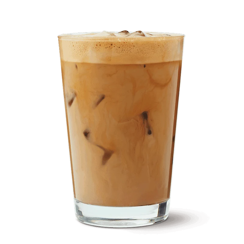Caramel Churro Iced Latte from the Tim Hortons Canada menu