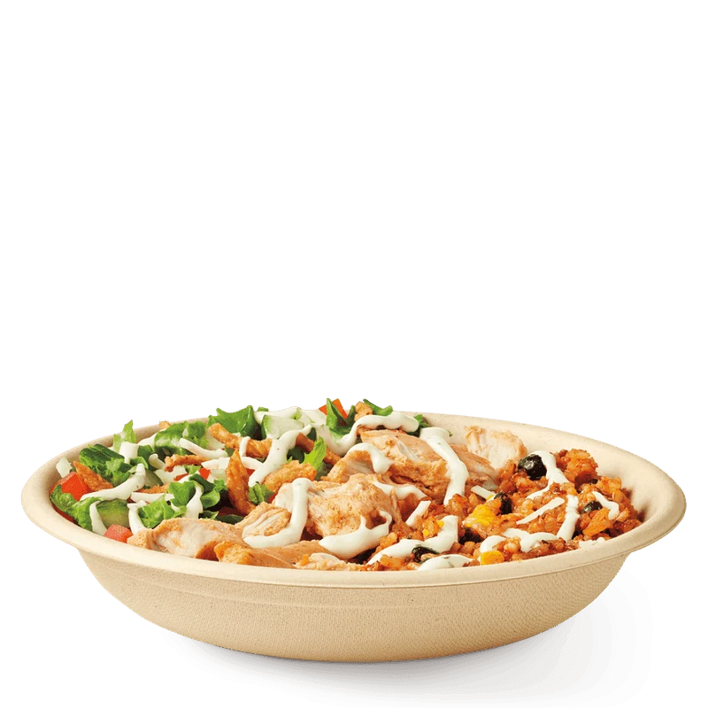 Cilantro Lime Chicken Loaded Bowl with Cheese from the Tim Hortons Canada menu