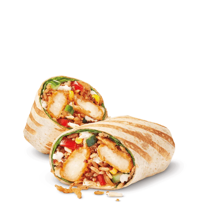Cilantro Lime Chicken Loaded Wrap with Cheese from the Tim Hortons Canada menu