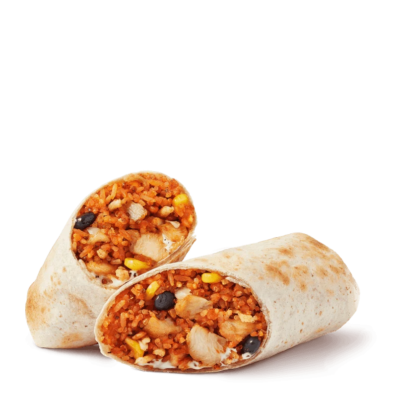 Cilantro Lime Sous Vide Chicken Wrap from the Tim Hortons Canada menu
