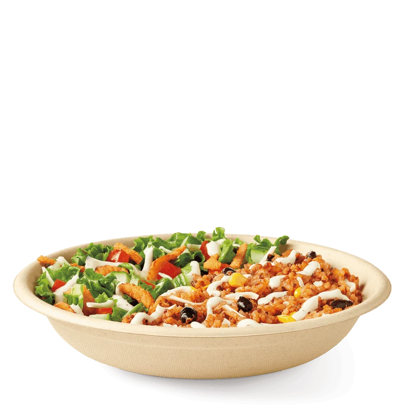 Cilantro Lime Veggie Loaded Bowl with Cheese from the Tim Hortons Canada menu