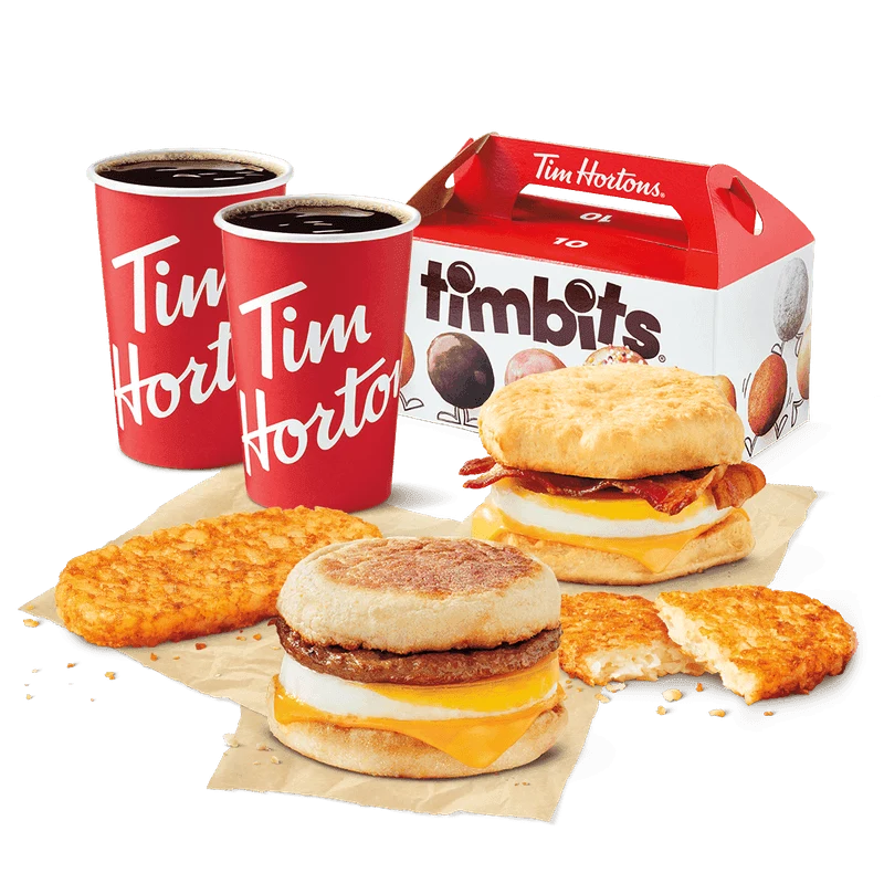 Classic Breakfast Bundle for 2 from the Tim Hortons Canada menu