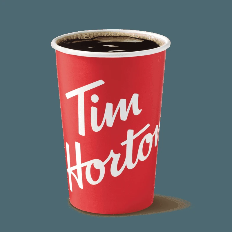Dark Roast Regular Coffee from the Tim Hortons Canada menu
