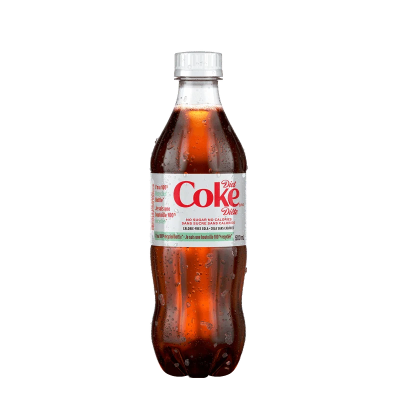 Diet Coke® 500mL Bottle from the Tim Hortons Canada menu