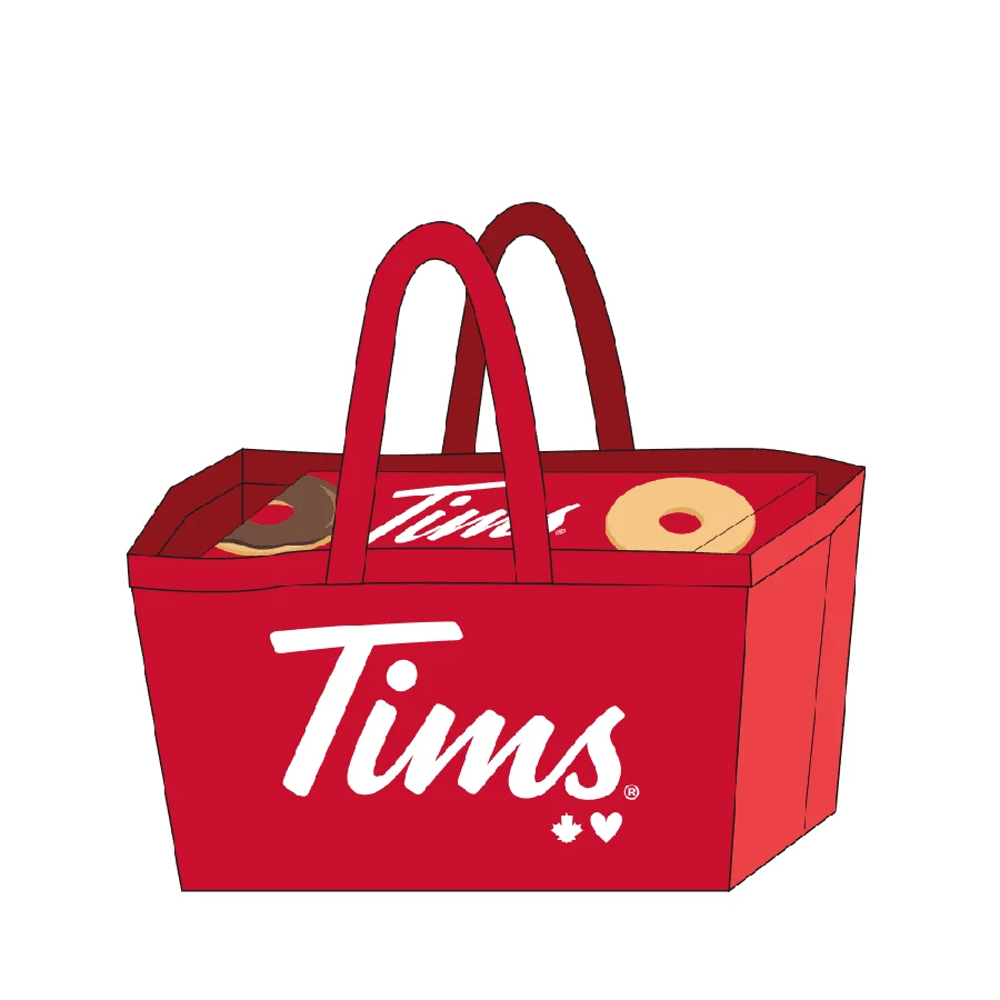 Large Reusable Bag from the Tim Hortons Canada menu