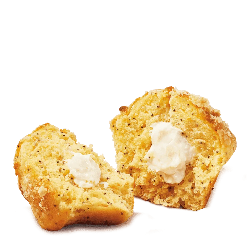 Lemon Poppyseed Cheesecake Muffin from the Tim Hortons Canada menu