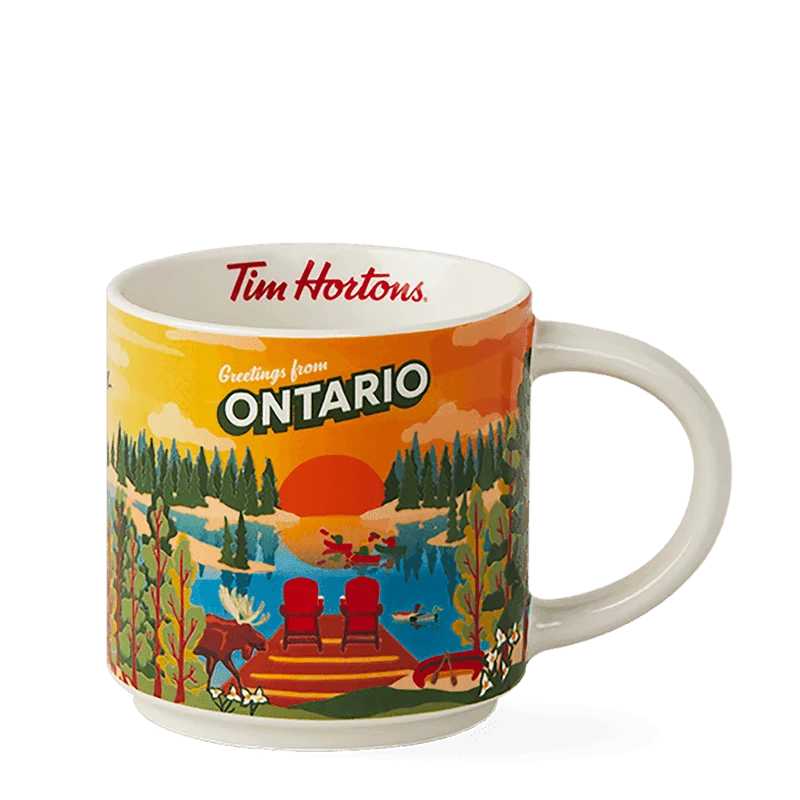 Ontario Ceramic Mug 16oz from the Tim Hortons Canada menu
