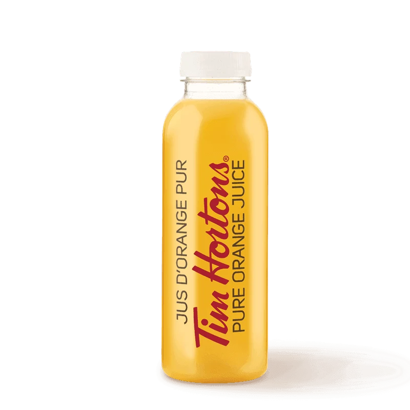 Orange Juice from the Tim Hortons Canada menu