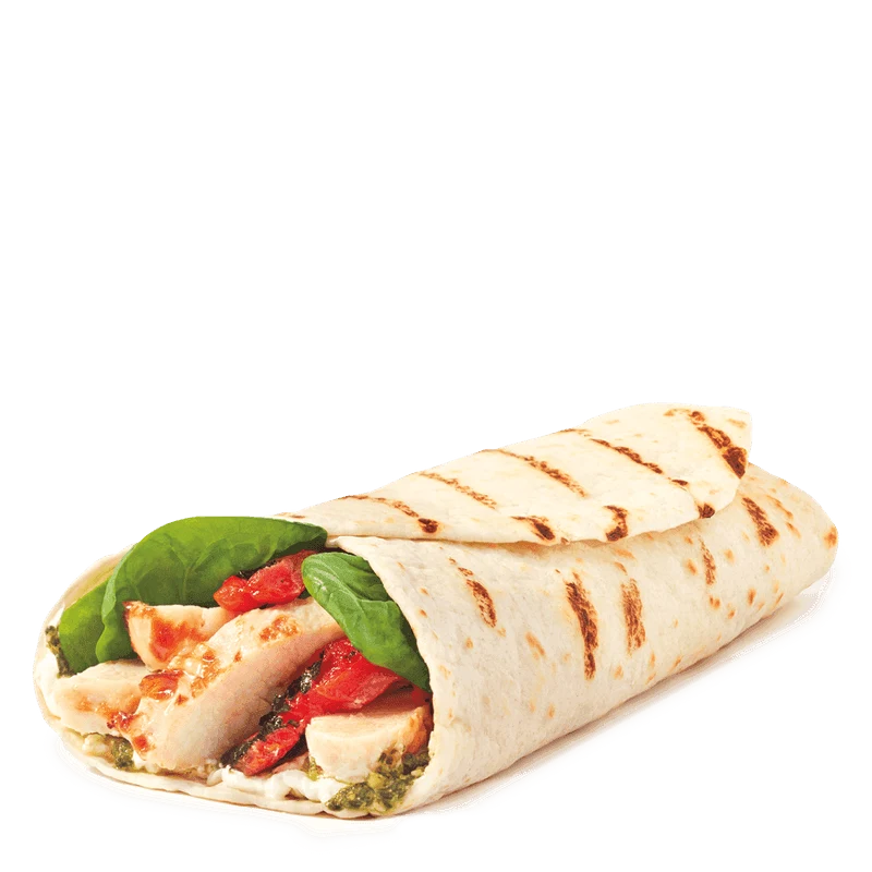 Pesto Chicken Wrap from the Tim Hortons Canada menu