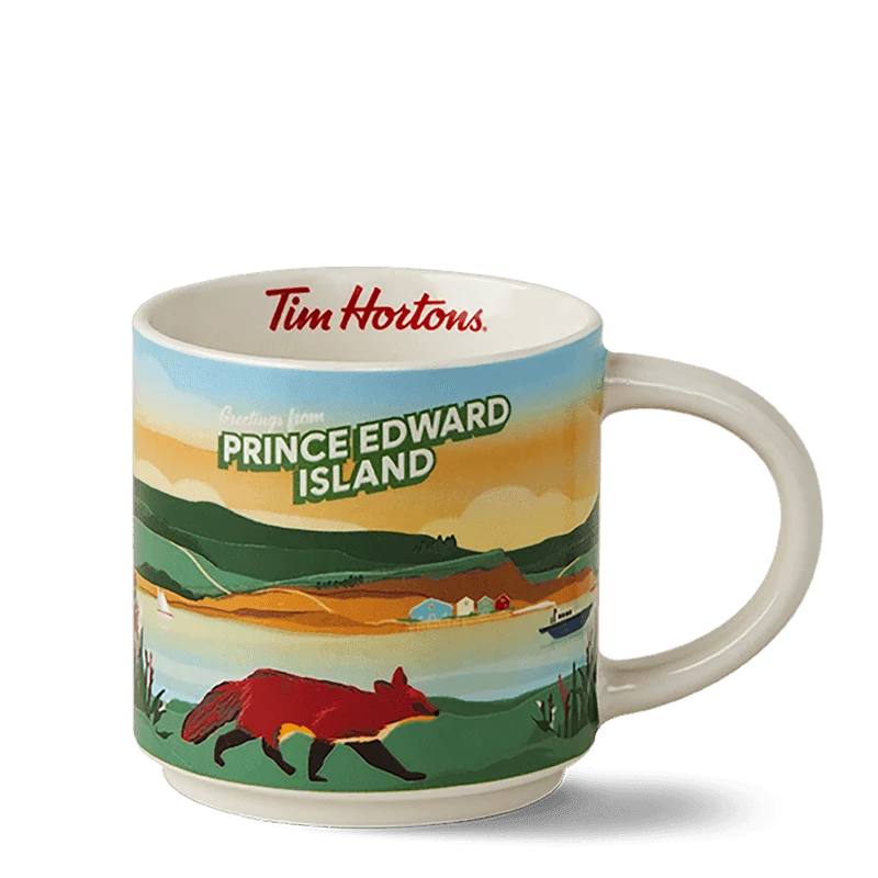 Prince Edward Island Ceramic Mug 16oz from the Tim Hortons Canada menu