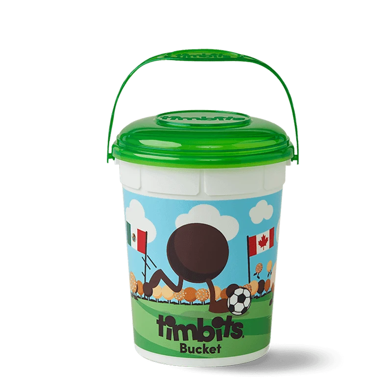 Soccer Timbits® Bucket from the Tim Hortons Canada menu