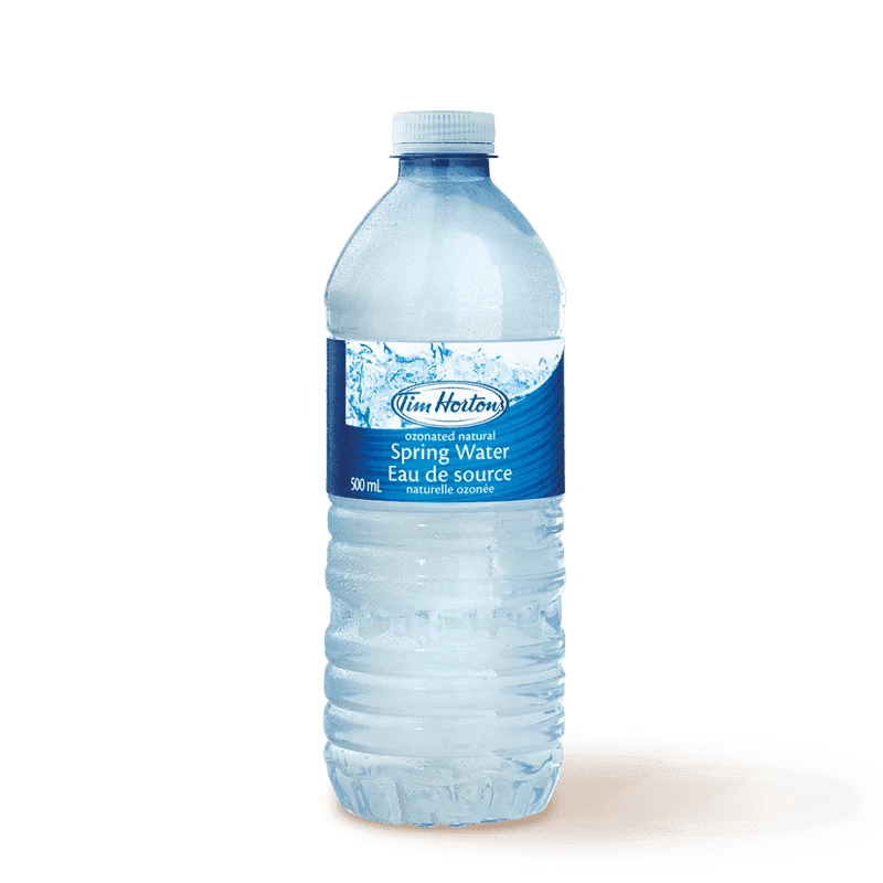 Spring Water from the Tim Hortons Canada menu