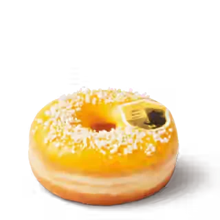 Hufflepuff Lemon Meringue Donut from the Tim Hortons Canada menu