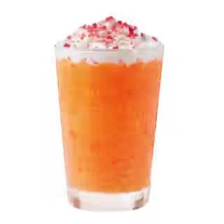 Orange Tangerine Poppin' Frozen Quencher from the Tim Hortons Canada menu
