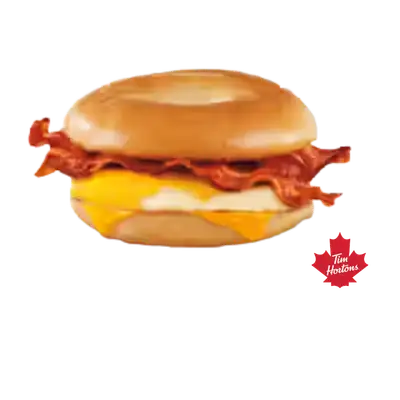 Bacon Bagel Breakfast Sandwich from the Tim Hortons USA menu