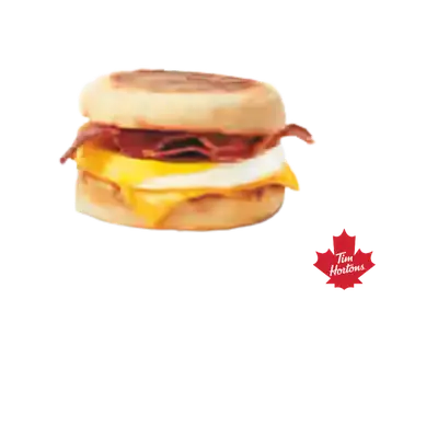 Bacon, Egg and Cheese English Muffin from the Tim Hortons USA menu
