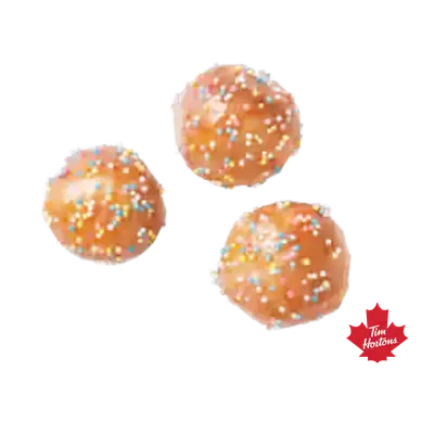 Birthday Cake Timbit from the Tim Hortons USA menu