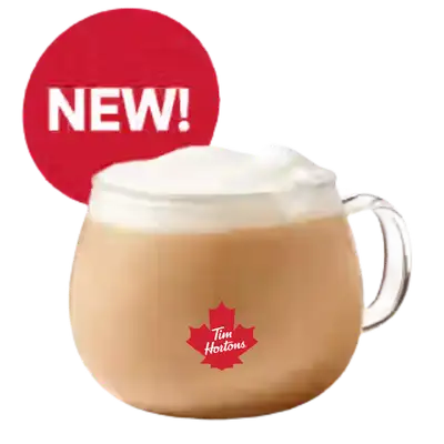 Caramel Protein Latte from the Tim Hortons USA menu