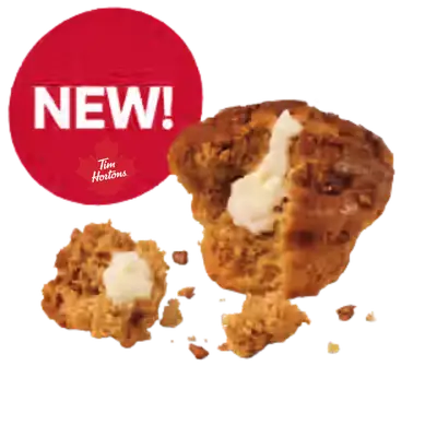 Carrot Cake Muffin​ from the Tim Hortons USA menu