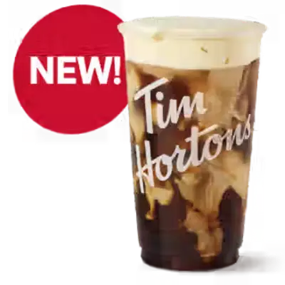 Cold Brew with Golden Cinnamon Cold Foam from the Tim Hortons USA menu