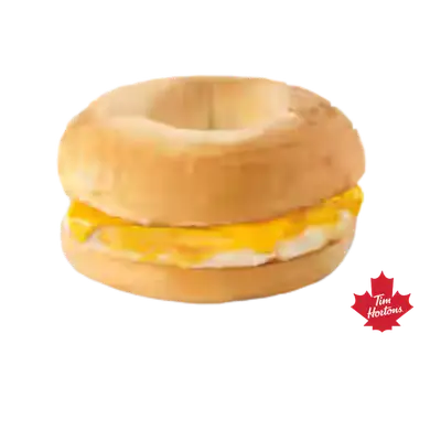 Egg & Cheese Bagel Breakfast Sandwich from the Tim Hortons USA menu