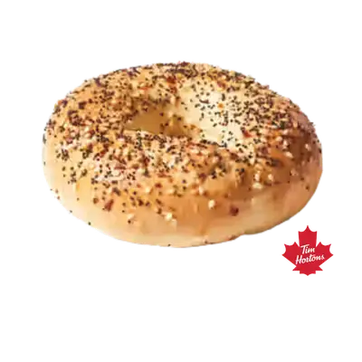 Everything Bagel from the Tim Hortons USA menu