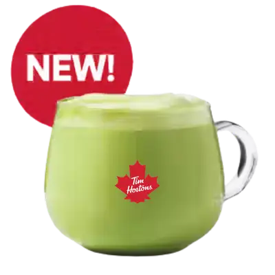 Flavored Matcha Protein Latte from the Tim Hortons USA menu