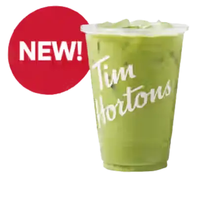 Iced Matcha Protein Latte from the Tim Hortons USA menu