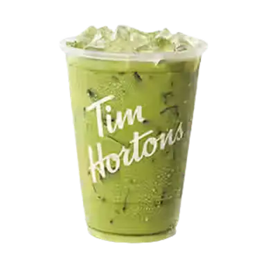 Iced Matcha Latte from the Tim Hortons USA menu