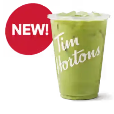 Iced Matcha Protein Latte from the Tim Hortons USA menu