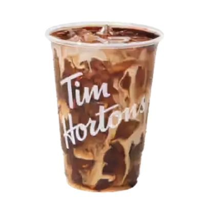 Iced Vanilla Almond Coffee from the Tim Hortons USA menu