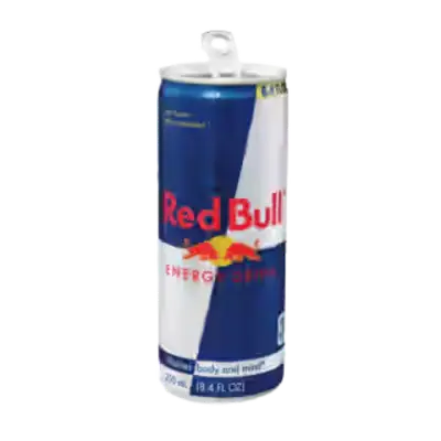 Original Red Bull Can from the Tim Hortons USA menu
