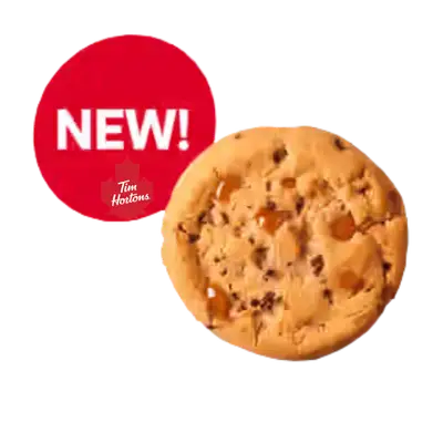 Salted Caramel Cookie made with HEATH from the Tim Hortons USA menu