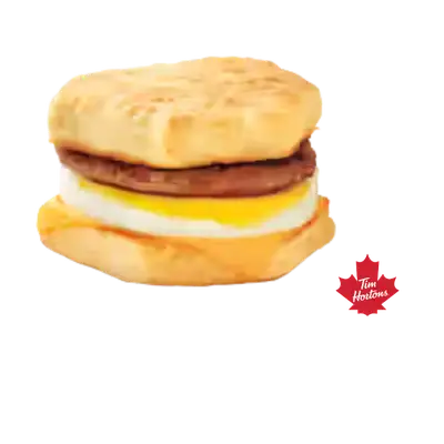 Sausage, Egg & Cheese Breakfast Sandwich from the Tim Hortons USA menu